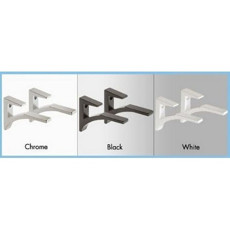 

Chrome Finish Shelf Bracket