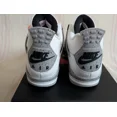 thumbnail image 4 of Ni - ke Ni - ke Air Jordan 4 Retro OG 2025 White Cement AJIV FV5029 100 Men Shoe Size 10.5, 4 of 5