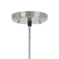 thumbnail image 5 of Aspen Creative 61104 Adjustable One-Light Mini Pendant Ceiling Light, Transitional Design in Satin Nickel Finish with Green Art Glass Shade, 3-3/4" Wide, 5 of 6