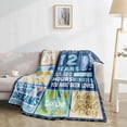 thumbnail image 7 of Yibo 13th Birthday Gifts for Boys Blanket Flannel Soft and Comfortable Anti-static Bed Sofa Blanket, 7 of 7