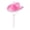 Pink, variant on IAJDKMEK Adult Western Cowboy Hat with Curled Brim, Cowboy Hat with Trim for Outdoor and Party Wear for Men Women