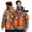 Camouflage-7.4V, variant on 12V Heated Hunting Jacket for Men,3 Independent Control Buttons With 8 Heating Zones, Waterproof Silent Softshell Winter Coat-XL