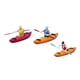 thumbnail image 2 of Modelo de figura de kayak de 3 piezas en escala 1:64, kayak individual, colección de recuerdos, modelo de barco hecho a mano para la mesa de arena, ju, 2 of 9