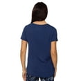 thumbnail image 2 of So Smooth Modal Scoop Neck Tee | Felina (Navy Blue, X-Large), 2 of 2