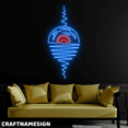 thumbnail image 2 of Craftnamesign Music Sound Wave Neon Sign, Music Show Studio Room Wall Art Decor, 2 of 4