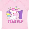 thumbnail image 4 of Inktastic 1 Year Old with Cute Unicorn Birthday Girls Baby Bodysuit, 4 of 5