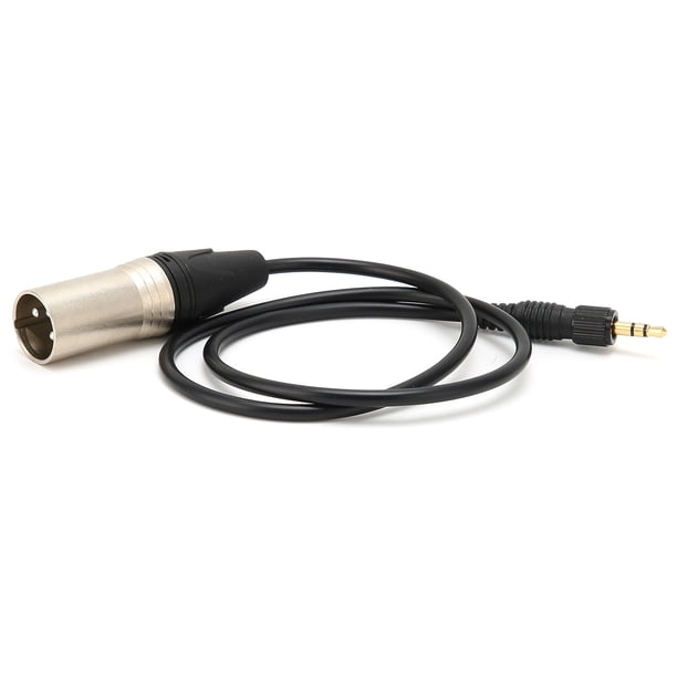 Cable de 3.5 mm A XLR Cable de 1/8 Pulgada TRS Macho A XLR Cable de Convertidor de Audio Equilibrado Masculino Para