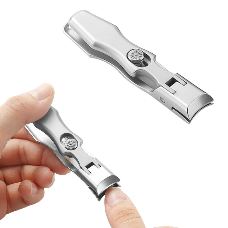 Toenail Clippers for Seniors Thick Nails No Splash Nail Clippers for  Men-Heavy Duty Toe Nail Clippers for Women with Catcher