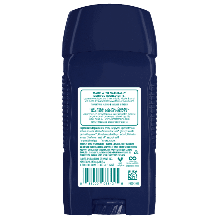 Tom's of Maine Deodorant ２本　他 Amazon.com : Tom's of Maine Long-Lasting Aluminum-Free