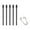 5Pcs, variant on 5/10/20Pcs Polyester Fiber Pen Refilles Sensitive Fine Nib Styluses Pen Tip Replacement for for Max3