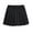Black, variant on lnmuld Girls Short Skirt Summer Fashion Waist Tennis Pleated Slim Skirt Casual Mini High Elastic Waistband Skirt Size:17-18 Years