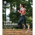 thumbnail image 4 of Nirlon 7/8 Capri Leggings For Women - High Waisted Leggings With Pockets, 4 of 6