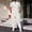 White, variant on mihongmao Summer Cruise Outfits for Men Beach Outfits Men Fashion Casual Short Sleeve Turndown Collar Trousers Two-Piece Elastic Waist Tracksuit White M
