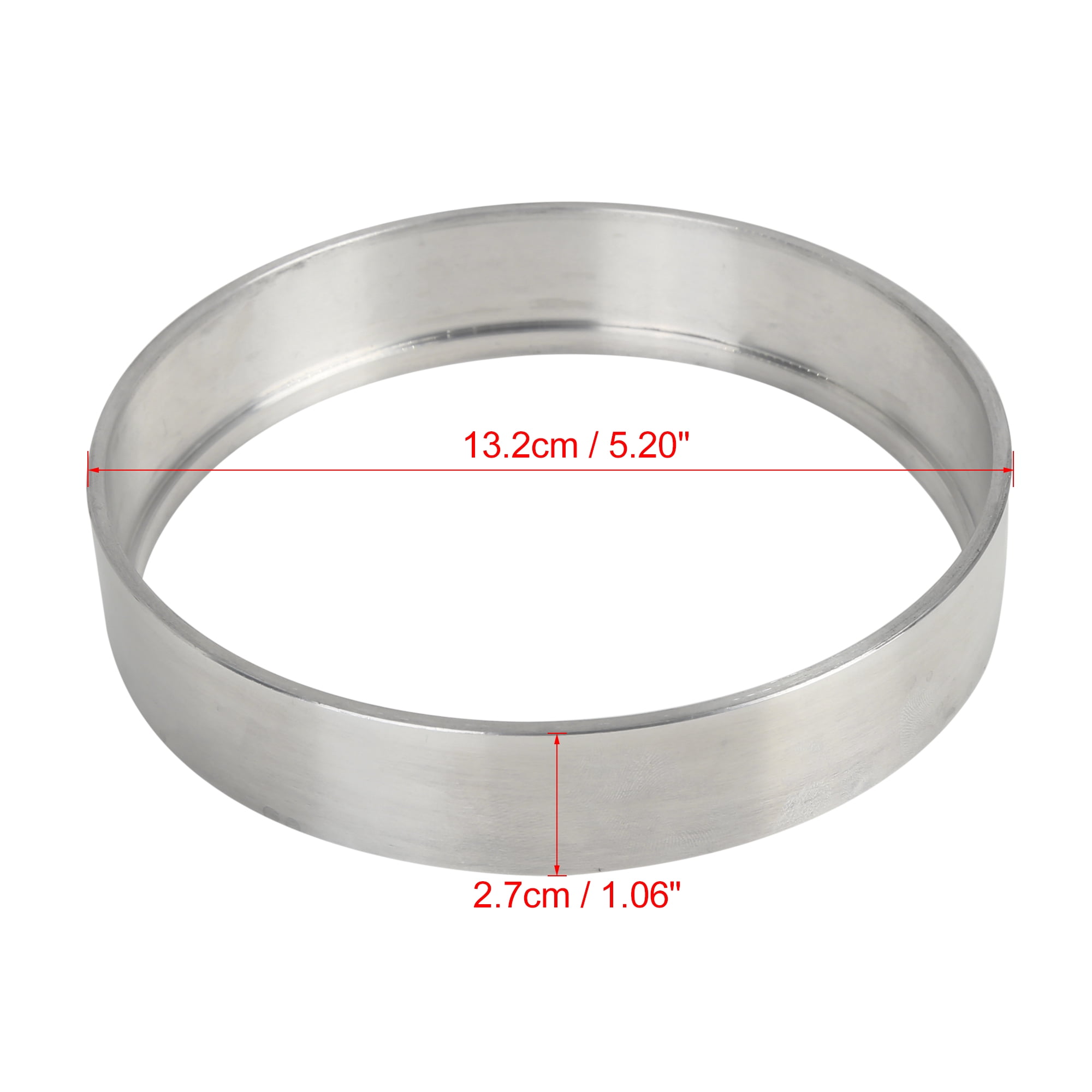 Unique Bargains 1 Inch Air Cleaner Spacer Riser Air Filter Spacer for Ford 350 Silver Tone