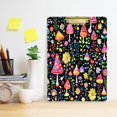 thumbnail image 6 of Magic Mushroom 12.5x9in Clipboard, Durable Acrylic with Metal Clip and Wall Hook for Office or Classroom, 6 of 10