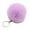 Black, variant on Pom Poms Keychain Fluffy Artificial Faux Fur Puff Ball Keyring Car Bag Charm