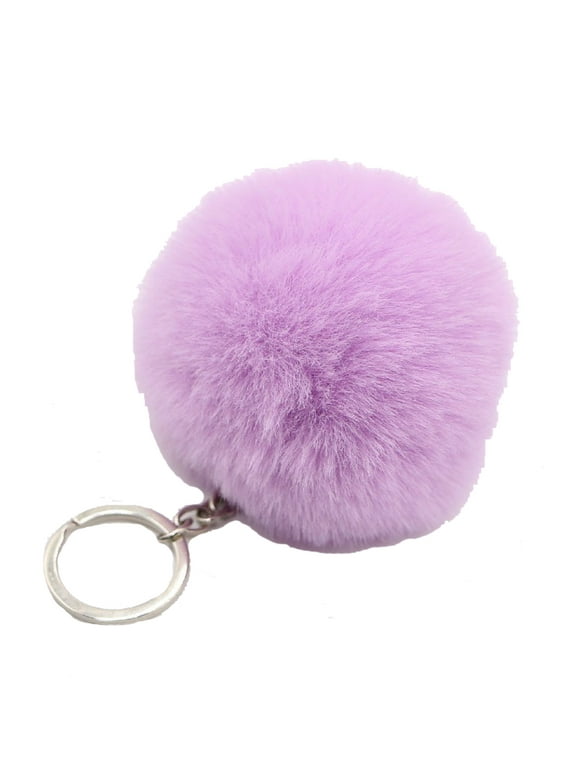 Bag Pom Pom Keychain