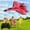 Red, variant on 2026 New Remote Control Airplane, Gravity Glider Foam RC Fighter 361° Remote Control Glider Airplanes with Lights Airplane Model, Outdoor Flight Toys for Teens and Adults