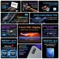 thumbnail image 4 of Blackview-Tablet Tab 16 con Android, 8GB + 256GB, 11 ", 2k FHD + pantalla, batería de 7680 mAh, Widevine L1 Unisoc T616, estreno mundial, 4 of 4