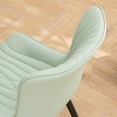 thumbnail image 6 of YOUNIKE Upholstered Dining Chairs with Metal Legs Set of 2 Modern Kitchen Dinner Side Chair, Light Green, 6 of 9