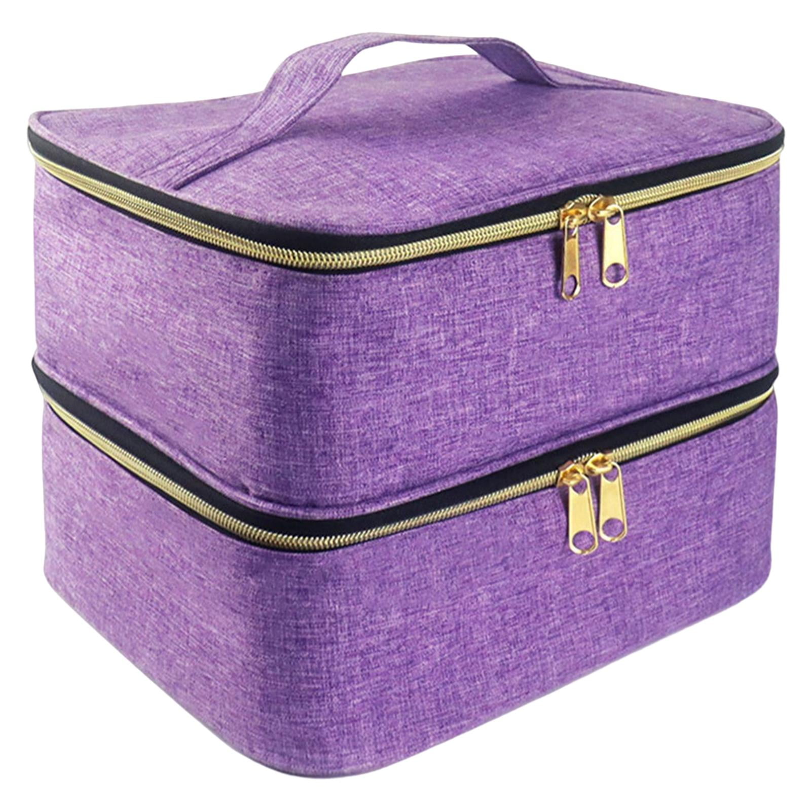 Nail Carrying Case Bag Holds 30 Bottles Nail Organizer for Nail