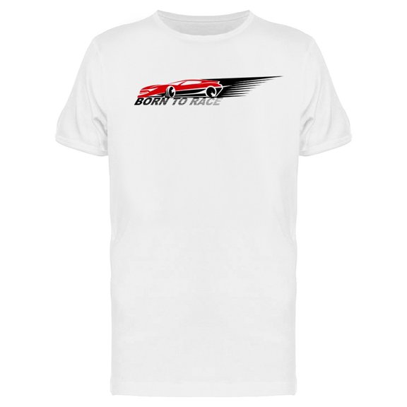 Race Car Logo T-Shirt Men -Image by Shutterstock, Male x-Large
