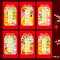 thumbnail image 1 of Sobre rojo Dibujos animados creativos Li Yin Serpiente Año Zodíaco Sobre rojo, 1 of 6