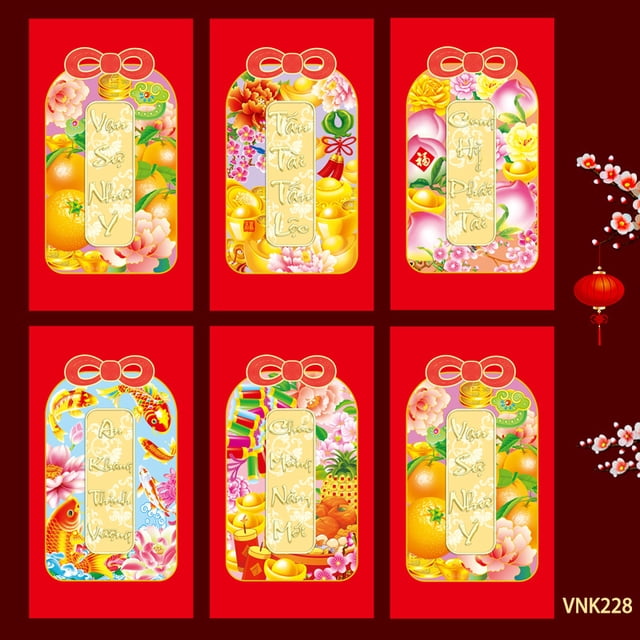 Sobre rojo Dibujos animados creativos Li Yin Serpiente Año Zodíaco Sobre rojo