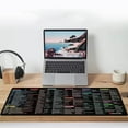 thumbnail image 6 of Waterproof Leather Desk Pad - Extra Large Non-Slip Office Mat with Keyboard Shortcuts for PC/, XXL Mouse Pad for Gaming & Work (11.8x23.6in)‌, 6 of 6