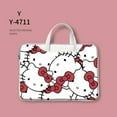 thumbnail image 3 of Cartoon Hello Kitty Laptop Bag Shoulder Messenger Notebook Pouch Briefcase Office Travel Business Computer Handbag YJ, 3 of 6