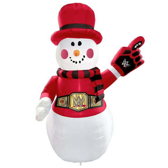 Logo Brands WWE Yard Inflatable Snowman