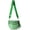 Kelly Green, variant on Women's Trendy Nylon Crossbody Bum Bag - Plus Size Fanny Pack Sling Belt Bag (Beige White Grid/Kelly Green), 3-Zipper Compartments