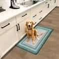 thumbnail image 6 of Anti Fatigue Kitchen Mat 17.3"x29", Padded Kitchen Floor Mats Non Slip, Waterproof Kitchen Mat for Floor, Farmhouse Comfort Standing Mat for Laundry, Office, Sink, Desk Green, 6 of 6