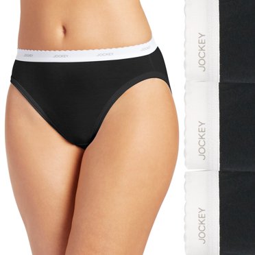 Jockey Women's Classic French Cut Briefs - 100% Cotton, Full Coverage Underwear (Style 9480)