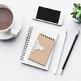 thumbnail image 4 of Masteelf Spring Clip Pen Holder 3 Hole Binder Pen Insert Notebooks Iron Pen Clamps Holders for Students Office Clipboard Supplies, 4 of 8