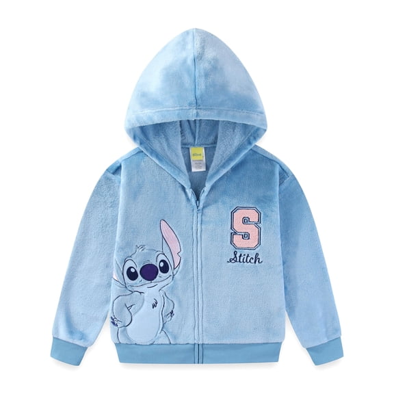 Disney Lilo & Stitch Zip Up Hoodie (Girls), Sizes 6-12