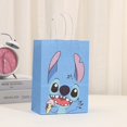 thumbnail image 3 of 1/3/6 piezas de bolsas de regalo de papel con forma de ángel con temática de Disney Lilo y Stitch, bolsas de mano para dulces, galletas, suministros para fiestas de cumpleaños y baby shower, 3 of 5