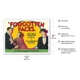 thumbnail image 2 of Forgotten Faces - Starring Clive Brook Mary Brian William Powell and Olga Baclanova - Vintage Film Movie Poster c.1928 - Master Art Print (Unframed) 9in x 12in, 2 of 4
