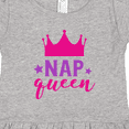 thumbnail image 4 of Inktastic Nap Queen, Crown, Stars - Pink Purple Girls Toddler Dress, 4 of 5