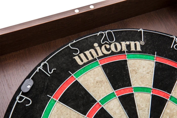Unicorn Oxford Dartboard Cabinet, Black