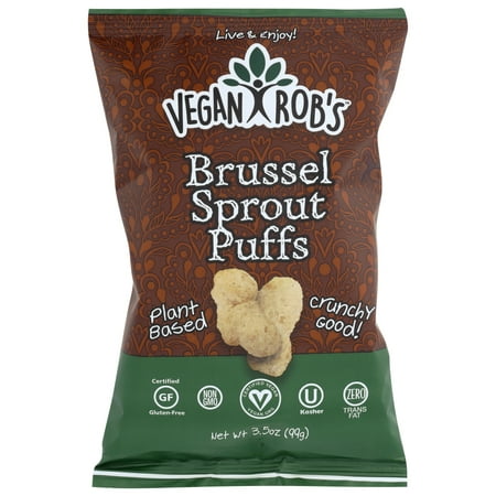 Vegan Rob'S Brussel Sprout Puffs, 3.5 Oz