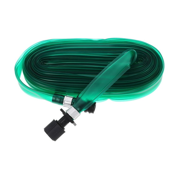 OULII 1Pack Green Pvc Flat Soaker Hose Sprinkler For Outdoor Irrigation And Watering Plants 394In