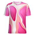 thumbnail image 5 of Leopard Print Pattern Women's Short Sleeve Tops Casual Blouses T Shirt, 5 of 6