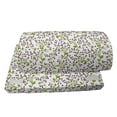 thumbnail image 4 of Flower Foot Rest, Floral Pattern Wild Berries Ornamental Curvy Branches Foliage Fruits Botanic, Non-Slip Backing Ergonomic Memory Foam Leg Support for Office, Purple Green White, by Ambesonne, 4 of 5