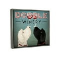 thumbnail image 3 of Stupell Industries Antique Winery Dogs Sign Graphic Art Luster Gray Floating Framed Canvas Print Wall Art, Design by Ryan Fowler, 3 of 6