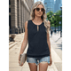 thumbnail image 4 of Chaleco Sin Mangas para Mujer, Color Negro, Talla L, 4 of 7