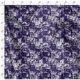 thumbnail image 4 of Soimoi Florals Print,Cotton Poplin, Sewing Fabric Sold by The Yard 42 Inch Wide,Sewing Craft Quilting/Quilt Making Fabric, Purple & White, 4 of 6