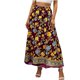 thumbnail image 1 of Faldas de Mujer Midi Gasa Floral Impresa Falda de Verano para las Mujeres, Falda Midi Casual con Cintura Elástica Suelta Ajuste, Falda Ligera de Playa Flujo para el Uso Diario, 1 of 7