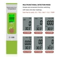 thumbnail image 2 of In 1 TDS/EC/SALT/SG/Thermometer Digital Water Quality Monitoring Tester for Swimming Pool Drinking Water Aquarium (Battery Not Included), 2 of 8