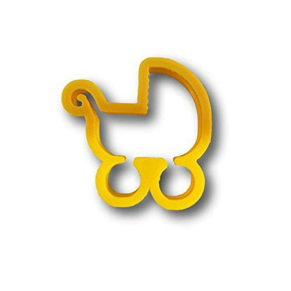 Baby Stroller Cookie Cutter- Fast Shipping - Sharp Edges - Exceptional Quality
